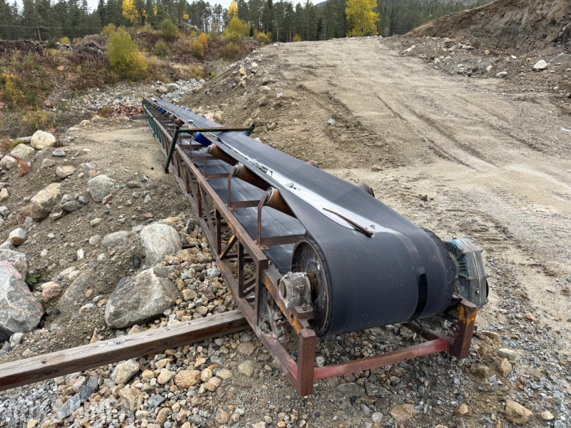 Transportband ca 18 meter - Bande transporteuse: photos 2 Transportband ca 18 meter - Bande transporteuse: photos 2