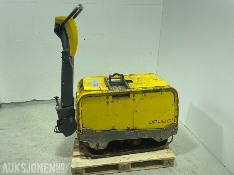 Wacker Neuson DPU80 Reversibel vibroplate 770kg - kun 298 timer - Compacteur: photos 1 Wacker Neuson DPU80 Reversibel vibroplate 770kg - kun 298 timer - Compacteur: photos 1
