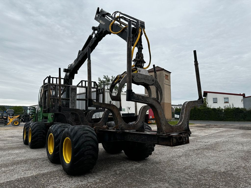 Porteur John Deere 1210E 10m CF710 KRAN: photos 6