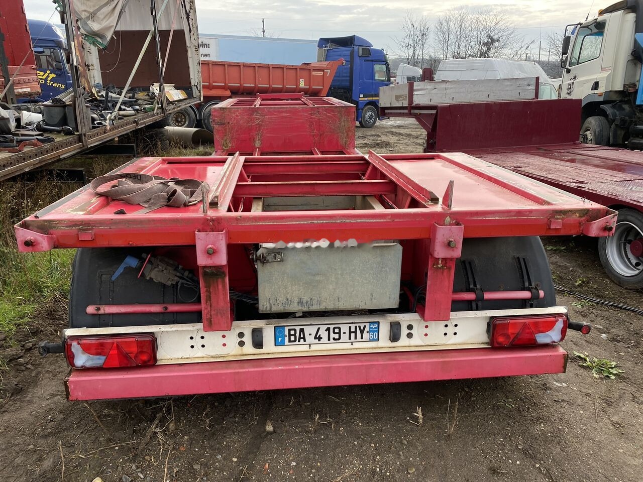 Semi-remorque surbaissé Fliegl Trailer 1 AXE ASCA ---FRANTA - Transport Special - LOWRIDER: photos 18