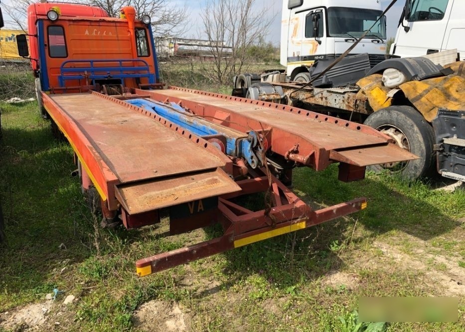 Platforma transport masini cu troliu , rampe extensibile carlig - Remorqueuse: photos 1 Platforma transport masini cu troliu , rampe extensibile carlig - Remorqueuse: photos 1