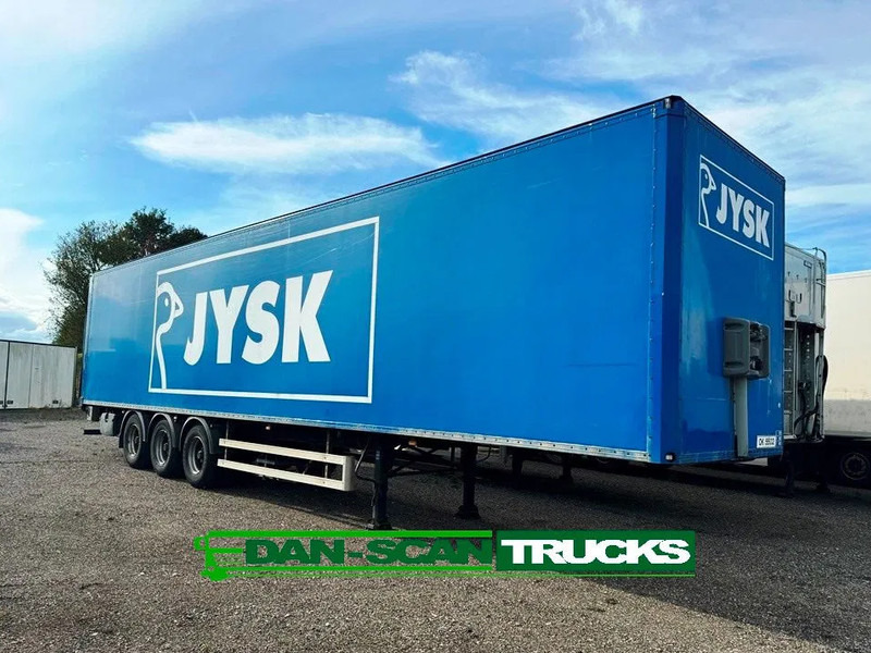 Fruehauf 3 aksl box Trailer inkl. lift - Semi-remorque fourgon: photos 1 Fruehauf 3 aksl box Trailer inkl. lift - Semi-remorque fourgon: photos 1