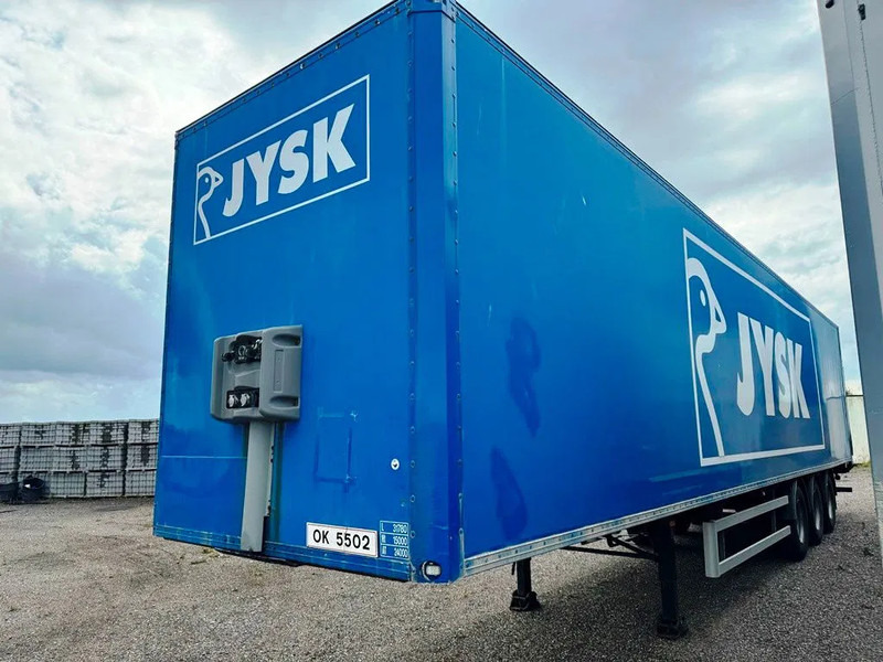 Semi-remorque fourgon Fruehauf 3 aksl box Trailer inkl. lift: photos 9