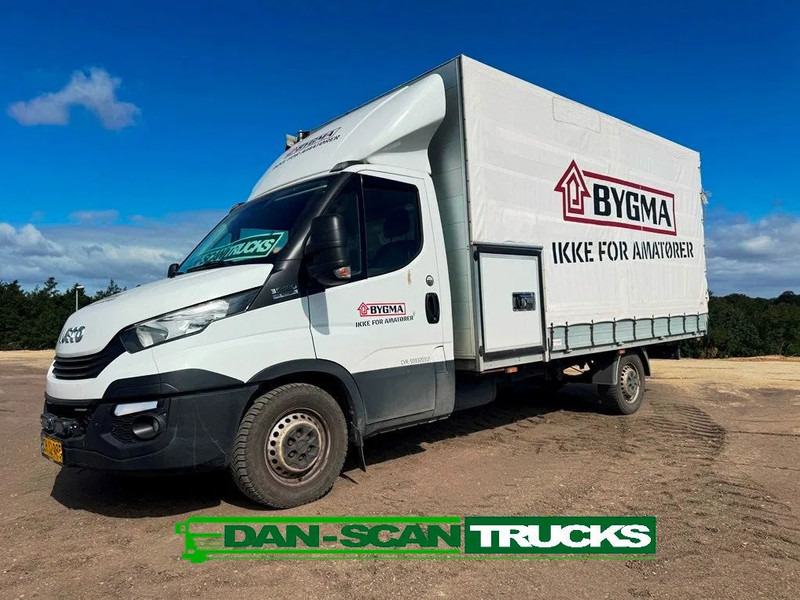 Iveco 35S18 3,0 TDI Aut. Gear. Euro 6. webasto night heater - Utilitaire rideaux coulissants (PLSC): photos 1 Iveco 35S18 3,0 TDI Aut. Gear. Euro 6. webasto night heater - Utilitaire rideaux coulissants (PLSC): photos 1