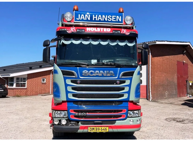 Scania R580 V8 hoglift. Air / Air suspension. - Camion ampliroll: photos 4 Scania R580 V8 hoglift. Air / Air suspension. - Camion ampliroll: photos 4