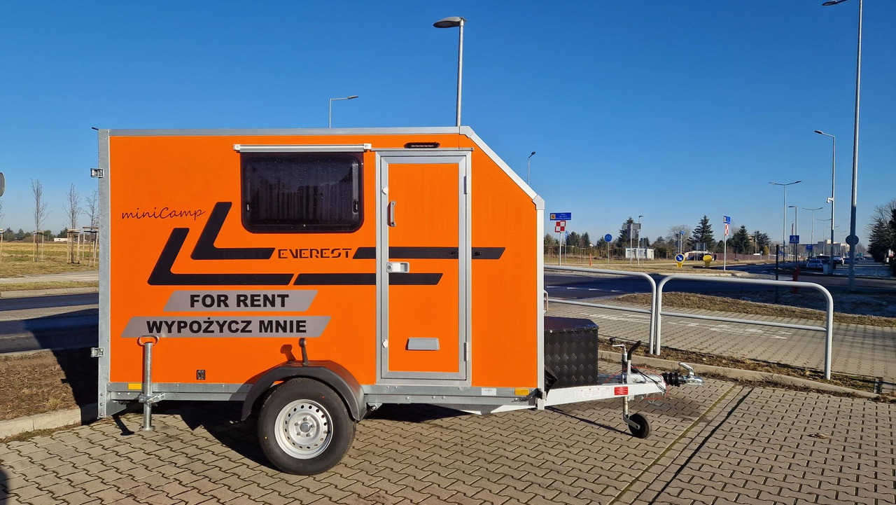 Minicamp Everest Lekki mały kemping camper DMC 600 do 1000kg NOWA - Caravane: photos 3 Minicamp Everest Lekki mały kemping camper DMC 600 do 1000kg NOWA - Caravane: photos 3