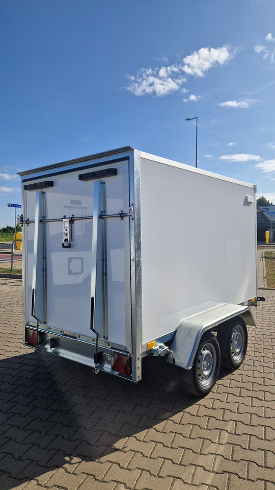 Nowa Przyczepa Furgon Kontener transportowy ABS 250 z rampą - Remorque fourgon: photos 2 Nowa Przyczepa Furgon Kontener transportowy ABS 250 z rampą - Remorque fourgon: photos 2