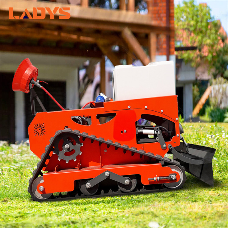 LADYS Electric Lawn Mower Rc Remote Control Robot Gas Gasoline Electric Zero Turn Crawler Lawn Mower For Sale Grass Cutting - Motofaucheuse: photos 2 LADYS Electric Lawn Mower Rc Remote Control Robot Gas Gasoline Electric Zero Turn Crawler Lawn Mower For Sale Grass Cutting - Motofaucheuse: photos 2
