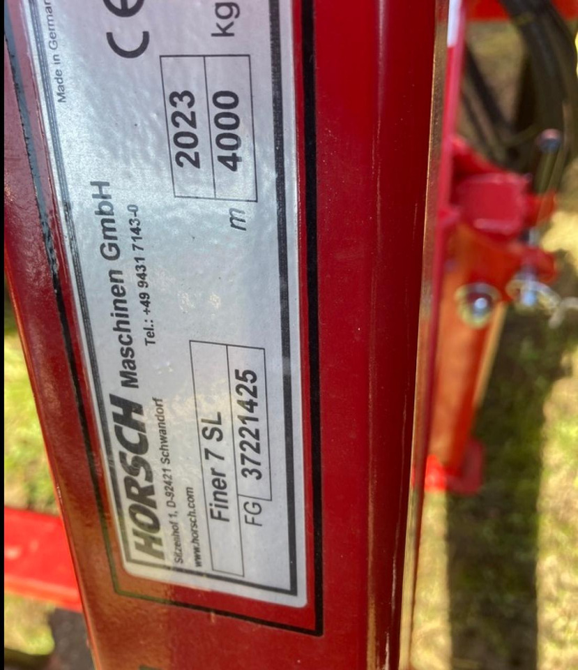Horsch FINER 7 SL DOPPELSTRIEGEL - Bineuse: photos 5 Horsch FINER 7 SL DOPPELSTRIEGEL - Bineuse: photos 5