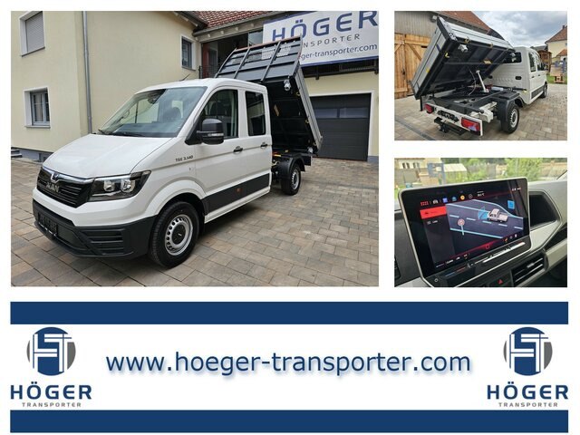 MAN TGE 3.140 Doka L3 Dreiseitenkipper Facelift - Camion: photos 1 MAN TGE 3.140 Doka L3 Dreiseitenkipper Facelift - Camion: photos 1