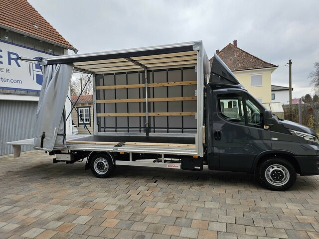 Utilitaire rideaux coulissants (PLSC) IVECO Daily 35S18 3.0 Pritsche Plane Ladebordwand AHK: photos 37