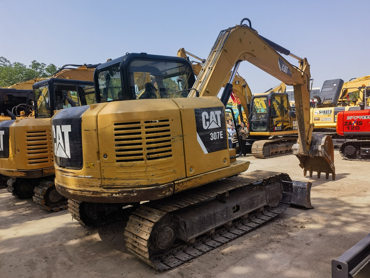 CATERPILLAR 307E - Mini pelle: photos 1 CATERPILLAR 307E - Mini pelle: photos 1
