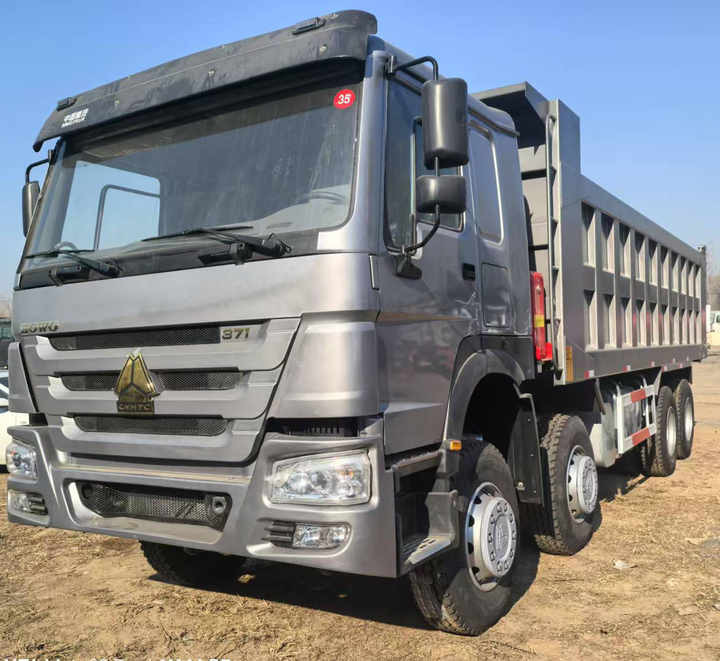 HOWO Heavy Dump Truck 6x4 8x4 Diesel Manual Transmission Right Left Hand Drive Sinotruck Dump Truck - Camion benne: photos 2 HOWO Heavy Dump Truck 6x4 8x4 Diesel Manual Transmission Right Left Hand Drive Sinotruck Dump Truck - Camion benne: photos 2