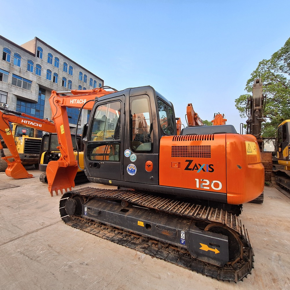 Hitachi ZX120 Excavator - Pelle sur chenille: photos 1 Hitachi ZX120 Excavator - Pelle sur chenille: photos 1
