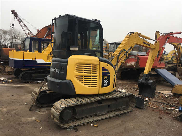 Japanese Cheap Selling Used Mini Excavator Komatsu PC55MR 5.5Tons PC56-7 komatsu pc55mr-2 excavator used digger in shanghai - Mini pelle: photos 4 Japanese Cheap Selling Used Mini Excavator Komatsu PC55MR 5.5Tons PC56-7 komatsu pc55mr-2 excavator used digger in shanghai - Mini pelle: photos 4