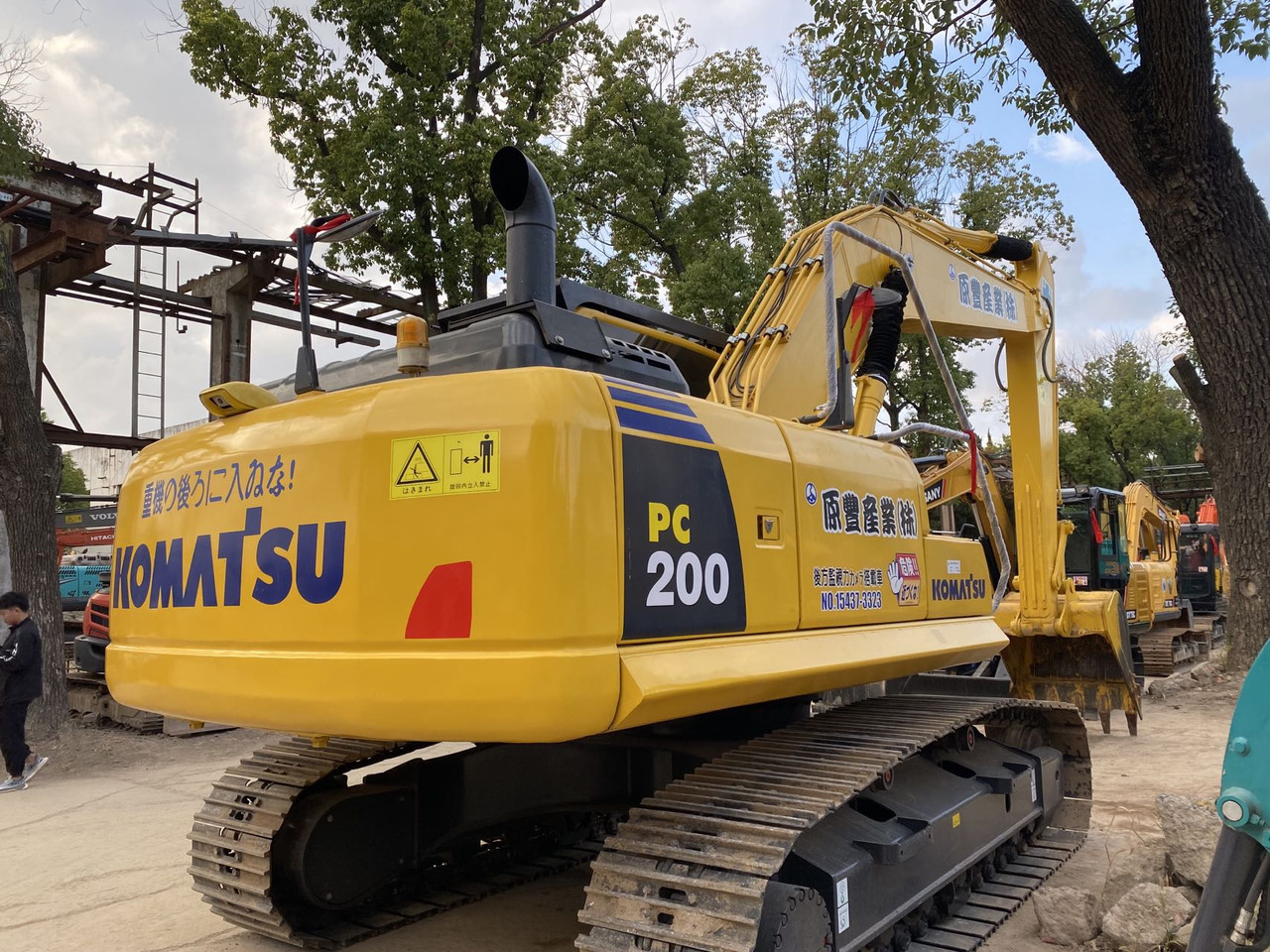 Komatsu PC200-8 Excavator - Pelle sur chenille: photos 4 Komatsu PC200-8 Excavator - Pelle sur chenille: photos 4