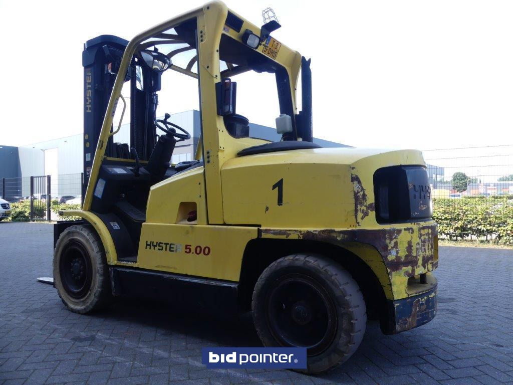 Chariot élévateur diesel Hyster H5.00x Year 2001: photos 6