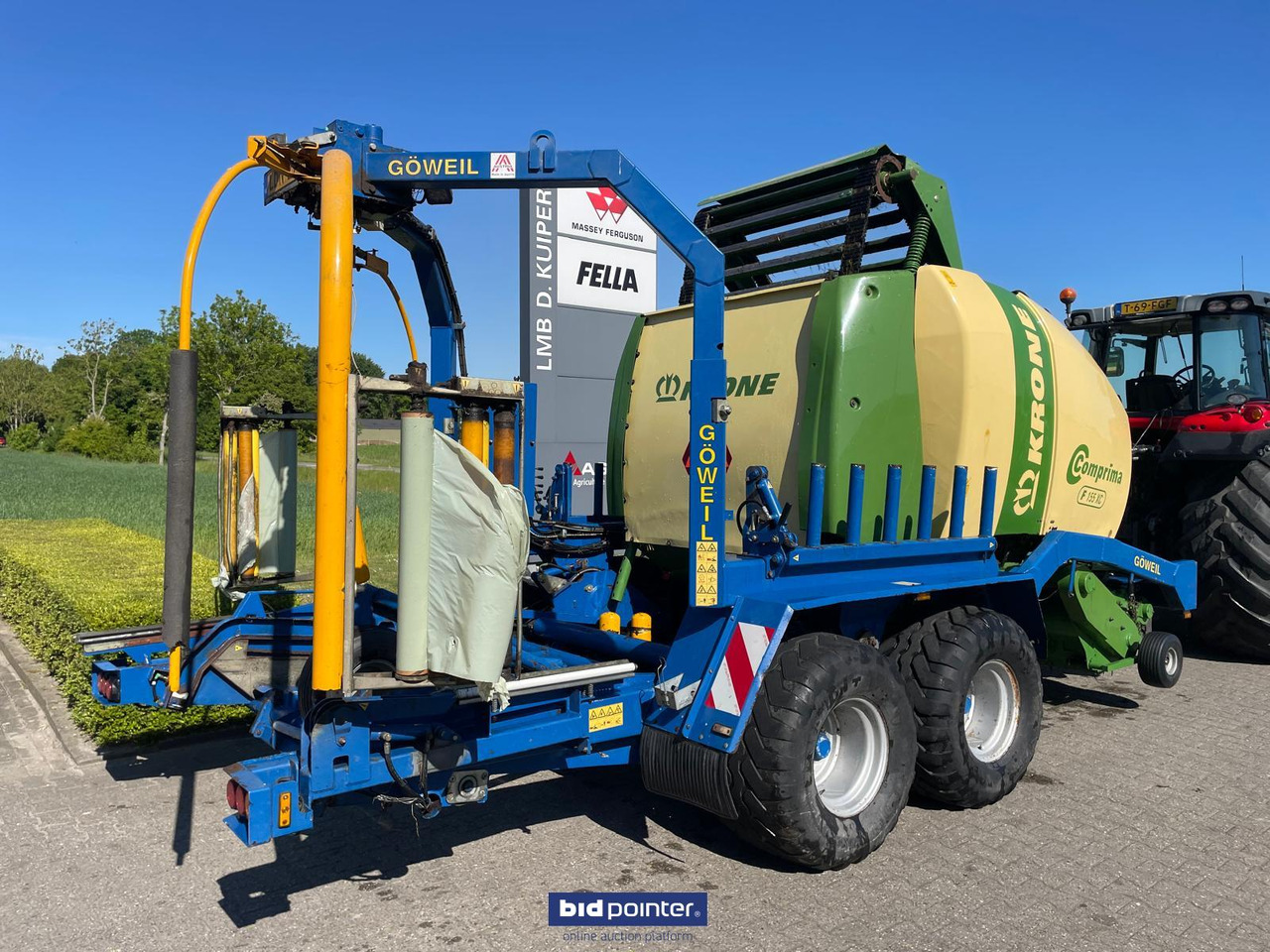 Krone Comprima F 155 XC - Presse à balles rondes: photos 5 Krone Comprima F 155 XC - Presse à balles rondes: photos 5