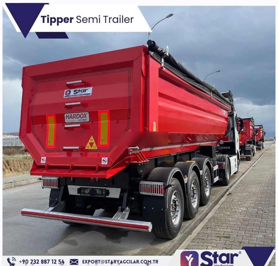 STAR YAGCILAR SY Tipper semi trailer - Semi-remorque benne: photos 1 STAR YAGCILAR SY Tipper semi trailer - Semi-remorque benne: photos 1