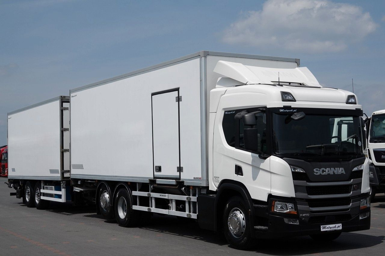 Scania P 410 / CHŁODNIA / ZESTAW TANDEM / PRZEJAZDOWY / - Autre matériel: photos 1 Scania P 410 / CHŁODNIA / ZESTAW TANDEM / PRZEJAZDOWY / - Autre matériel: photos 1
