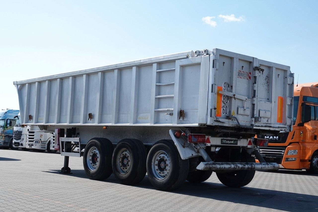 Benalu WYWROTKA / 25 m3 / ALUMINIOWA / SAF / SPROWADZ - Semi-remorque benne: photos 3 Benalu WYWROTKA / 25 m3 / ALUMINIOWA / SAF / SPROWADZ - Semi-remorque benne: photos 3