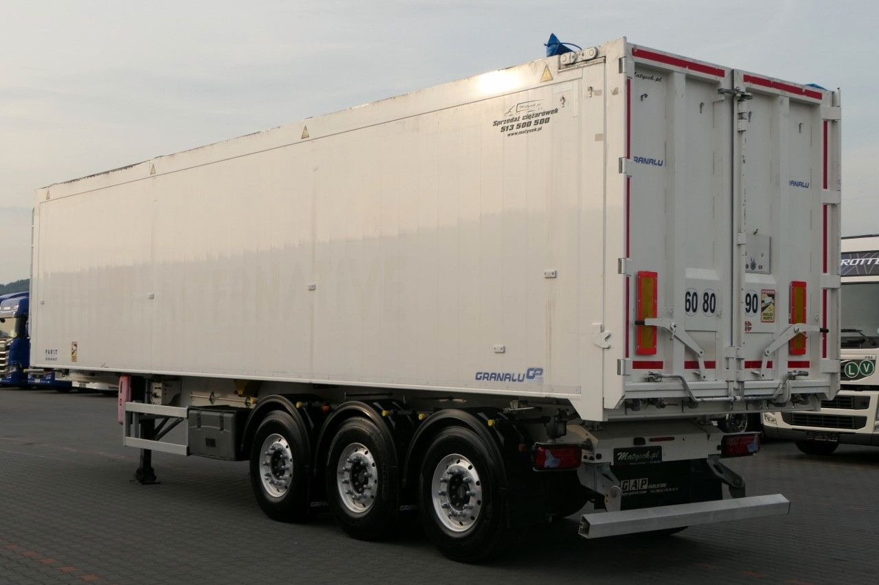 Benalu WYWROTKA 59 m3 / ALUFELGI / 2021 ROK / MAŁO UŻYW - Semi-remorque benne: photos 5 Benalu WYWROTKA 59 m3 / ALUFELGI / 2021 ROK / MAŁO UŻYW - Semi-remorque benne: photos 5