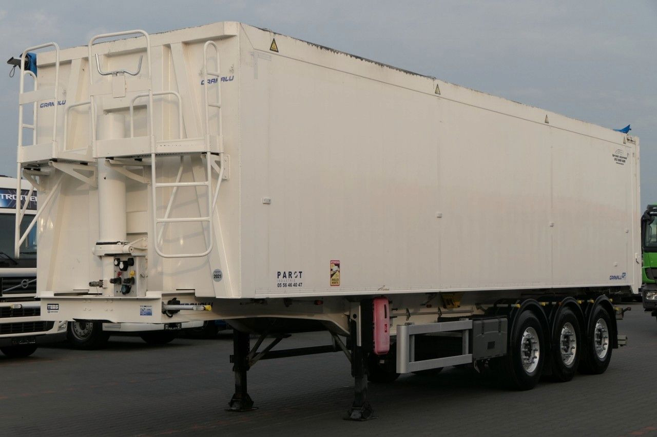 Benalu WYWROTKA 59 m3 / ALUFELGI / 2021 ROK / MAŁO UŻYW - Semi-remorque benne: photos 2 Benalu WYWROTKA 59 m3 / ALUFELGI / 2021 ROK / MAŁO UŻYW - Semi-remorque benne: photos 2