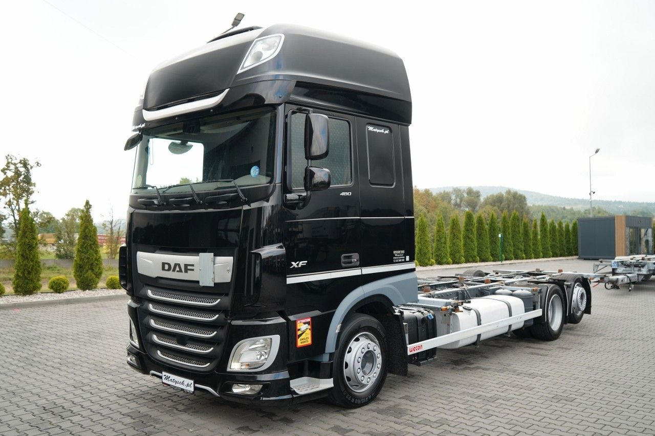 DAF XF 480 / BDF / 6X2 / SSC / I-PARK COOL / OŚ POD - Camion porte-conteneur/ Caisse mobile: photos 1 DAF XF 480 / BDF / 6X2 / SSC / I-PARK COOL / OŚ POD - Camion porte-conteneur/ Caisse mobile: photos 1