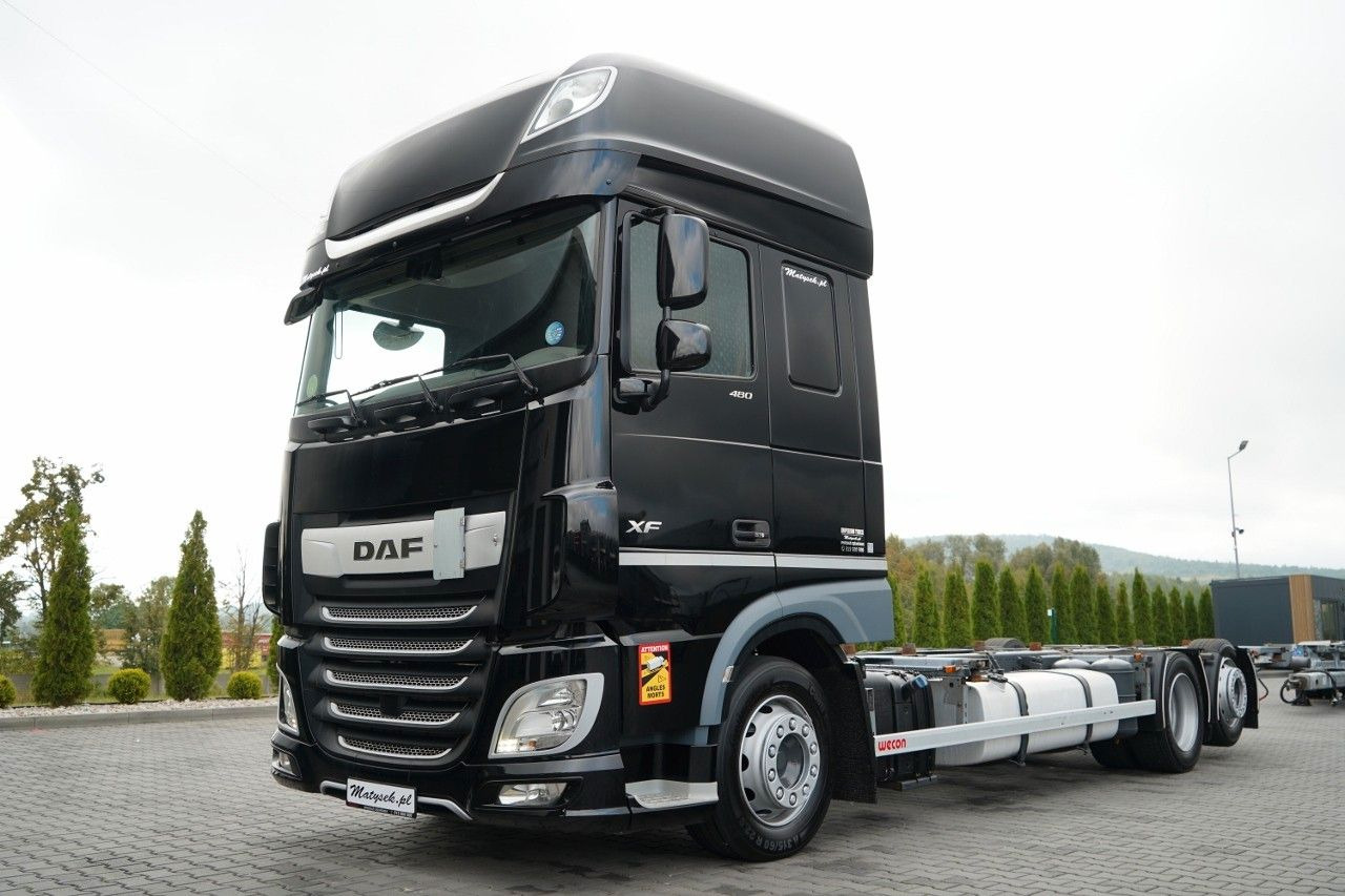 DAF XF 480 / BDF / 6X2 / SSC / I-PARK COOL / OŚ POD - Camion porte-conteneur/ Caisse mobile: photos 2 DAF XF 480 / BDF / 6X2 / SSC / I-PARK COOL / OŚ POD - Camion porte-conteneur/ Caisse mobile: photos 2