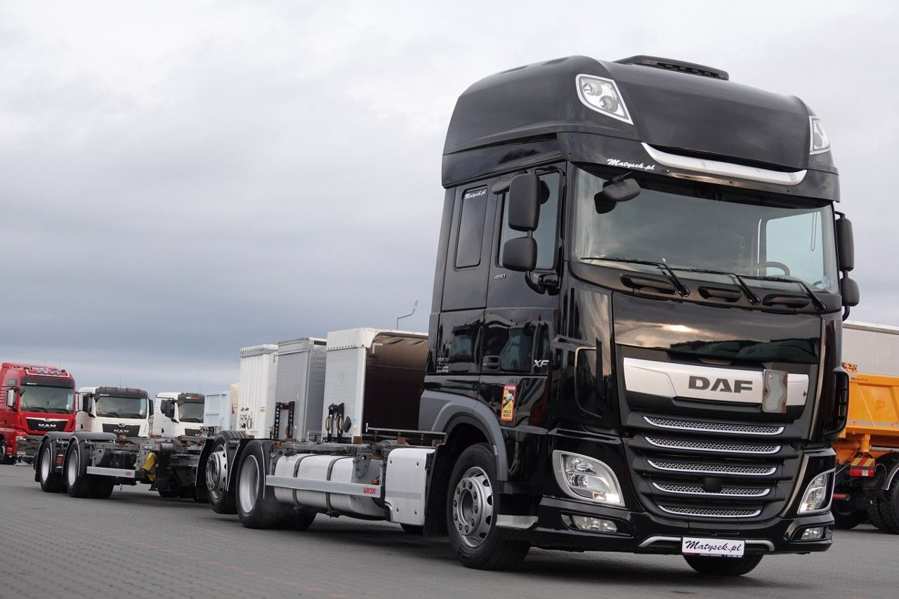 DAF XF 480 / BDF / ZESTAW TANDEM / 2019 / PO KONTRAK - Camion porte-conteneur/ Caisse mobile: photos 2 DAF XF 480 / BDF / ZESTAW TANDEM / 2019 / PO KONTRAK - Camion porte-conteneur/ Caisse mobile: photos 2