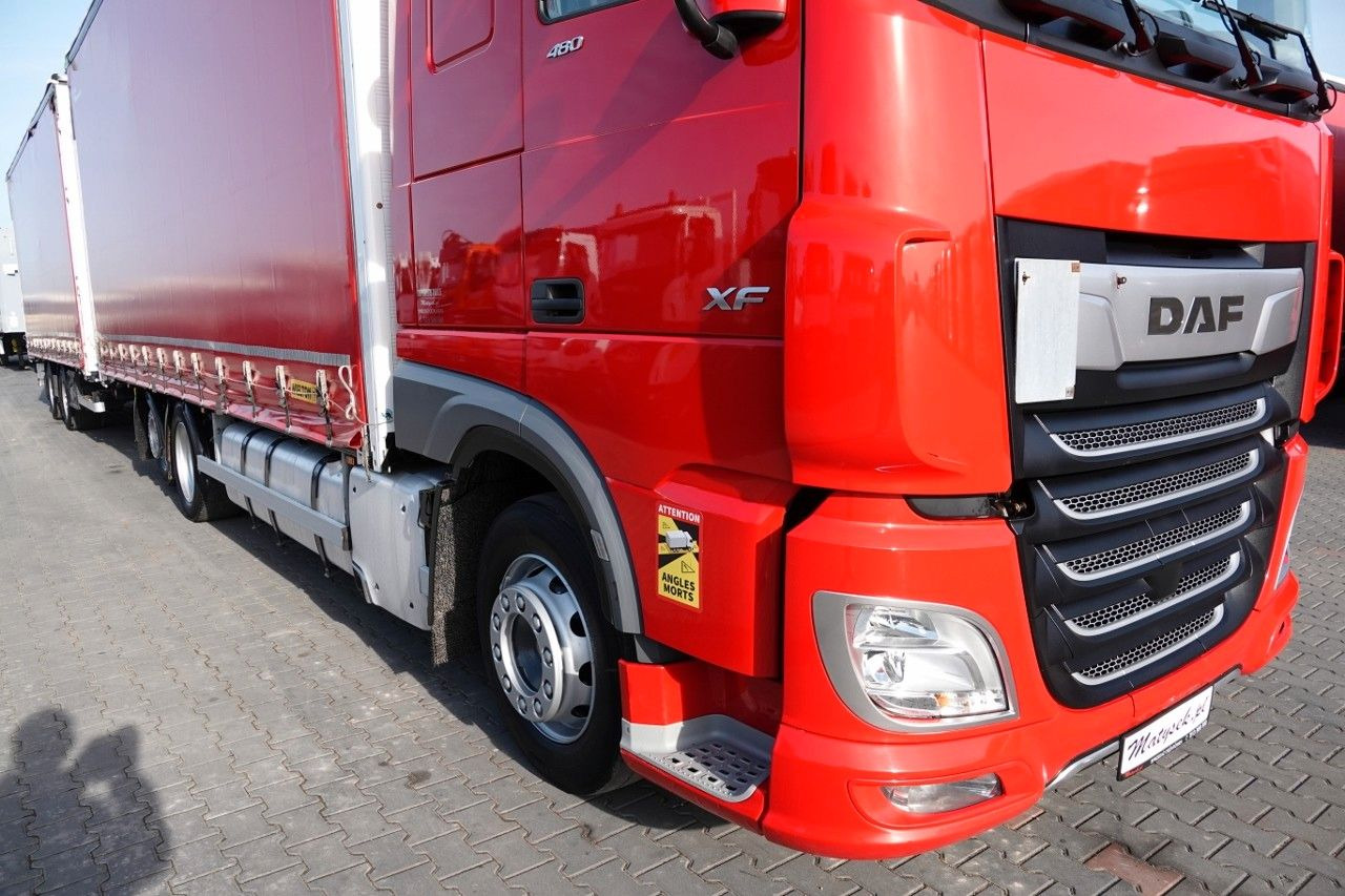 DAF XF 480 / ZESTAW TANDEM / 120 M3 / PRZEJAZDOWY / - Camion à rideaux coulissants: photos 5 DAF XF 480 / ZESTAW TANDEM / 120 M3 / PRZEJAZDOWY / - Camion à rideaux coulissants: photos 5
