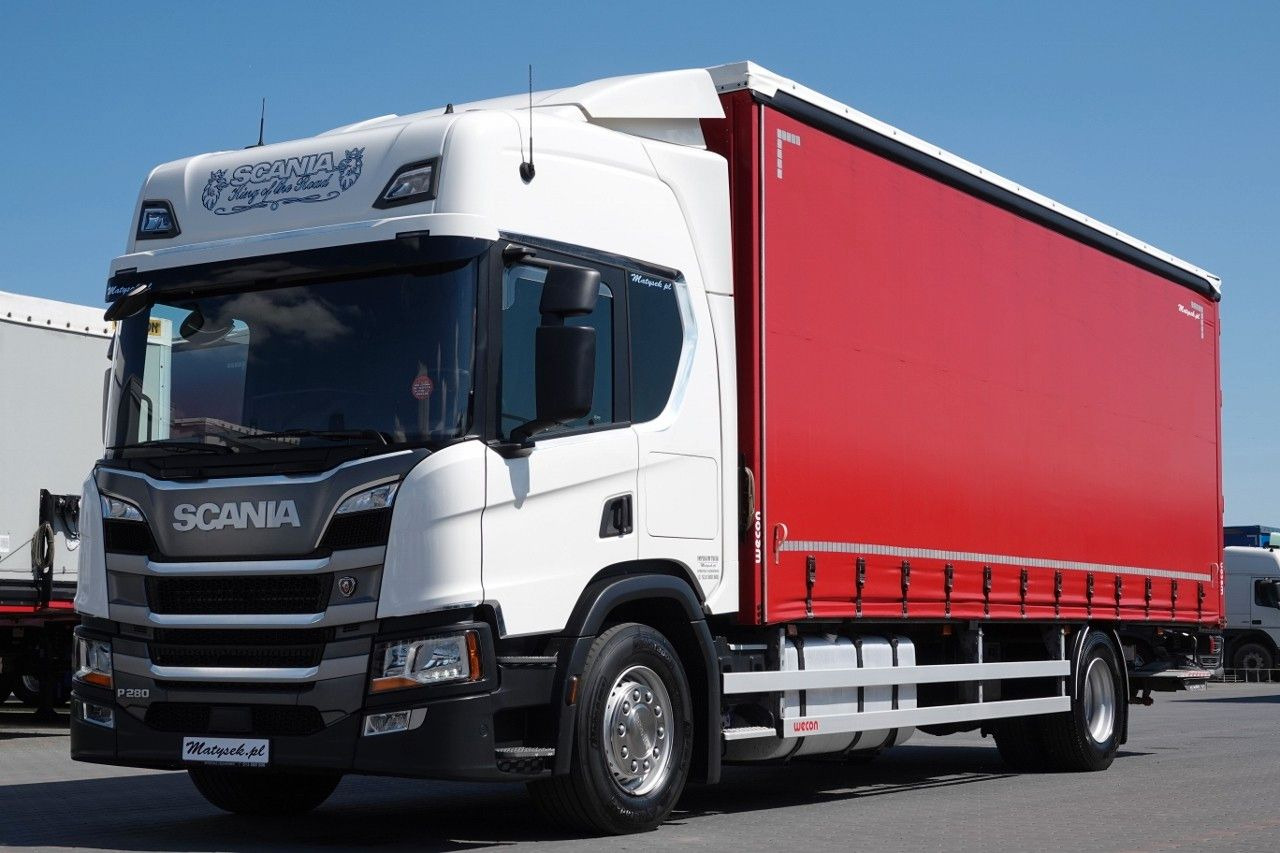 Iveco P 280 / 4X2 / SOLÓWKA 18 T DMC / FIRANKA 7.7 M / - Camion à rideaux coulissants: photos 1 Iveco P 280 / 4X2 / SOLÓWKA 18 T DMC / FIRANKA 7.7 M / - Camion à rideaux coulissants: photos 1