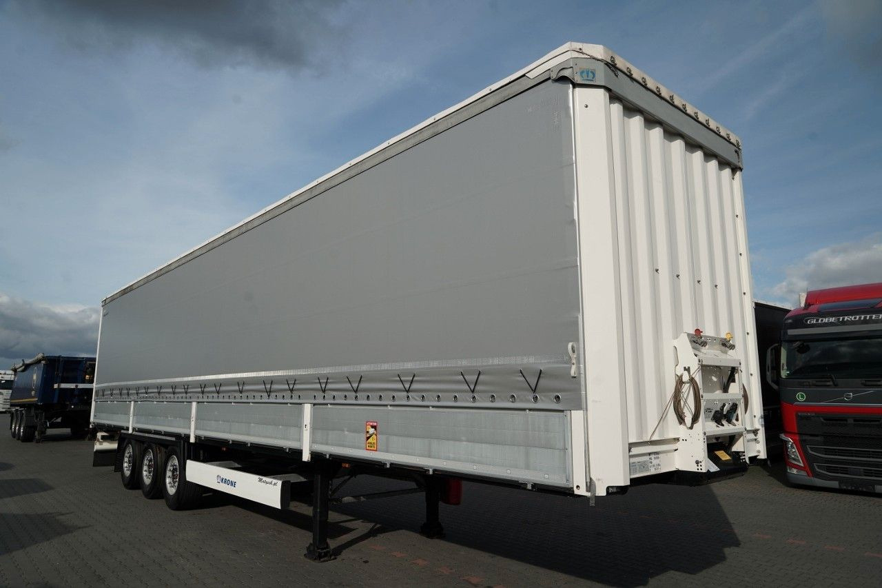 Krone FIRANKA / BURTOWA / OŚ PODNOSZONA / SAF / STANDA - Semi-remorque rideaux coulissants: photos 2 Krone FIRANKA / BURTOWA / OŚ PODNOSZONA / SAF / STANDA - Semi-remorque rideaux coulissants: photos 2