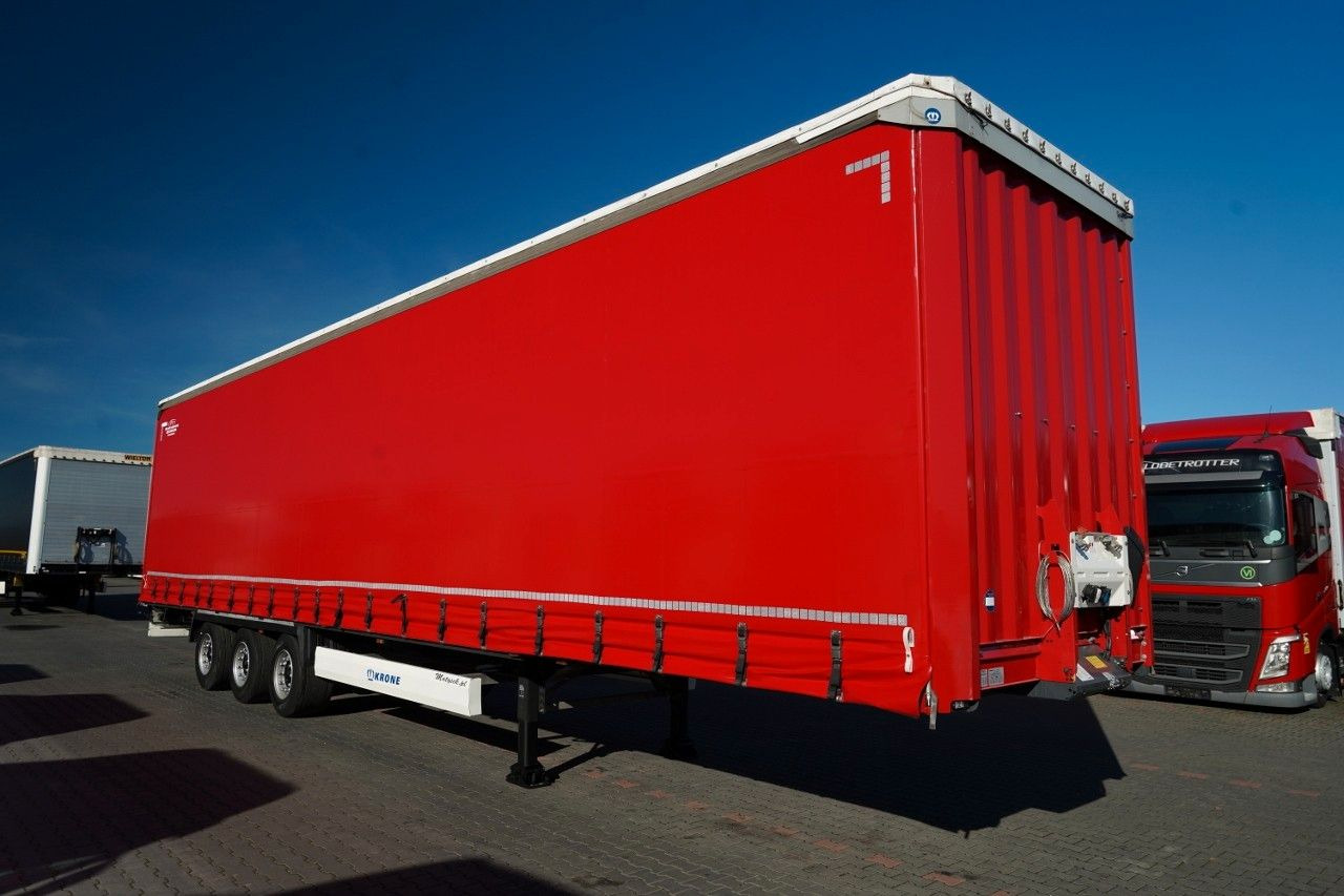 Krone FIRANKA / MEGA / 2018 / OŚ PODNOSZONA / LOW DECK - Semi-remorque rideaux coulissants: photos 2 Krone FIRANKA / MEGA / 2018 / OŚ PODNOSZONA / LOW DECK - Semi-remorque rideaux coulissants: photos 2