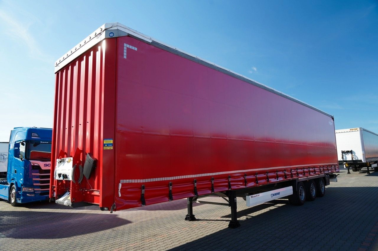 Krone FIRANKA / MEGA / 2018 / OŚ PODNOSZONA / LOW DECK - Semi-remorque rideaux coulissants: photos 4 Krone FIRANKA / MEGA / 2018 / OŚ PODNOSZONA / LOW DECK - Semi-remorque rideaux coulissants: photos 4