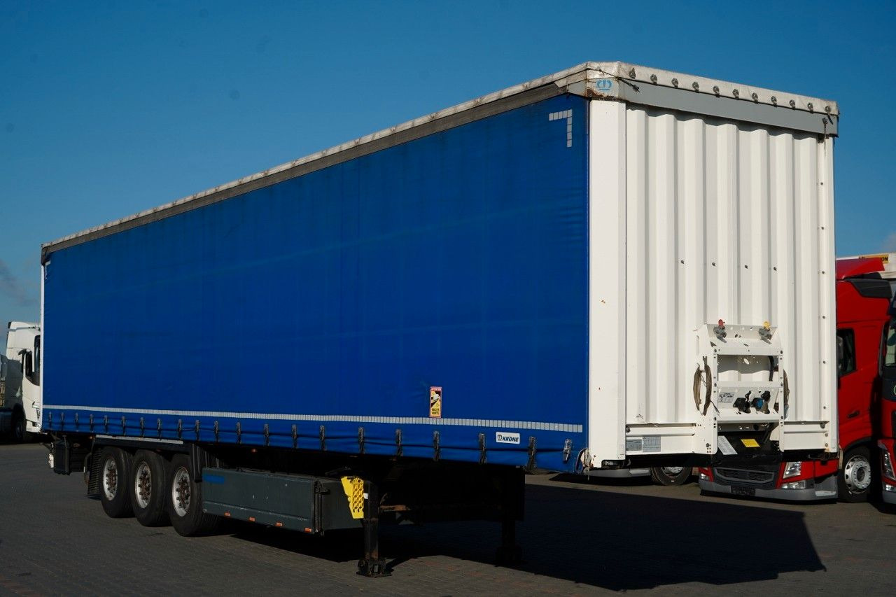 Krone FIRANKA / STANDARD / KOSZ NA PALETY / OŚ PODNOS - Semi-remorque rideaux coulissants: photos 1 Krone FIRANKA / STANDARD / KOSZ NA PALETY / OŚ PODNOS - Semi-remorque rideaux coulissants: photos 1