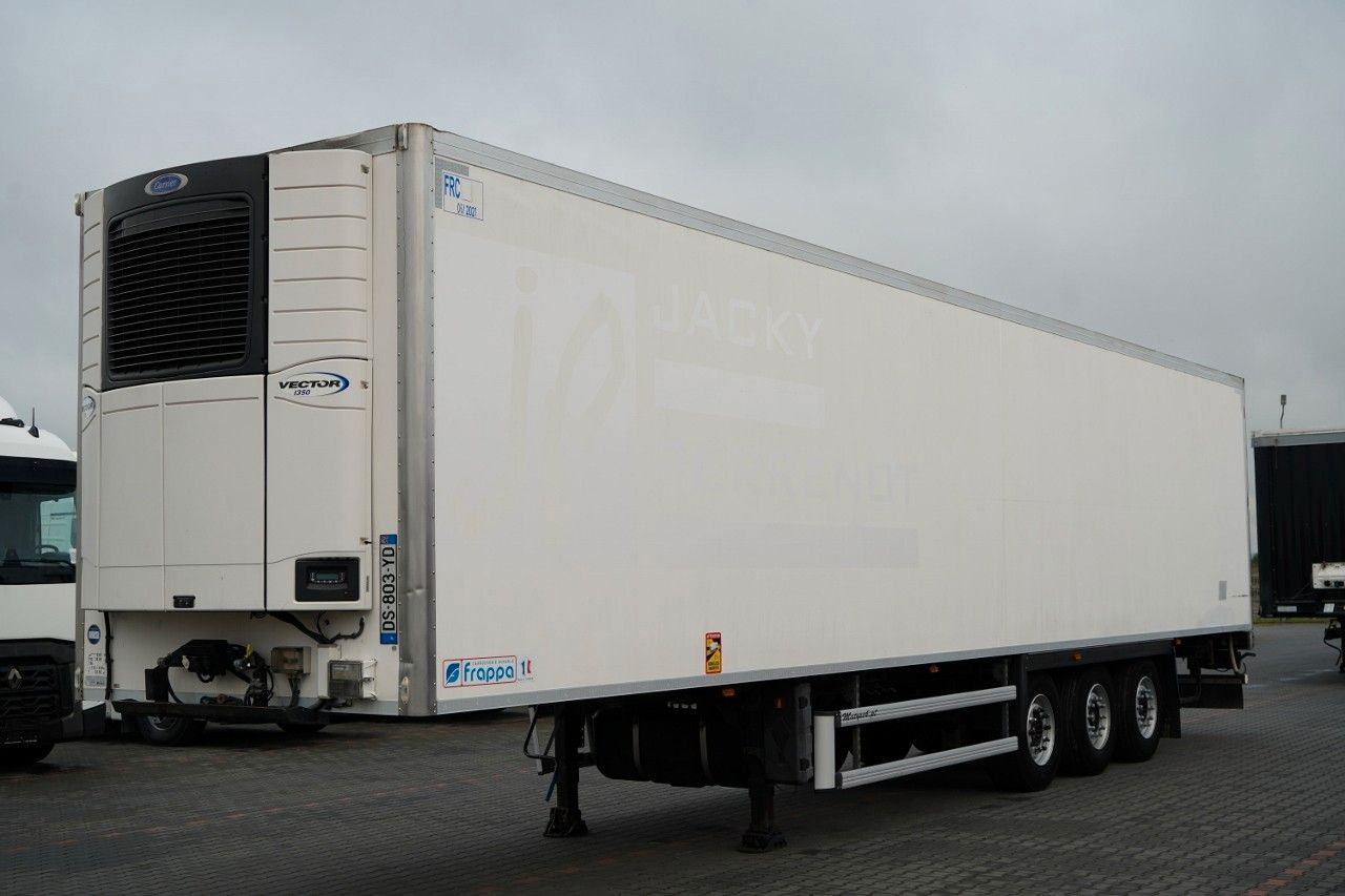 LeciTrailer CHŁODNIA / CARRIER VECTOR 1350 / OŚ PODNOSZONA - Semi-remorque frigorifique: photos 1 LeciTrailer CHŁODNIA / CARRIER VECTOR 1350 / OŚ PODNOSZONA - Semi-remorque frigorifique: photos 1