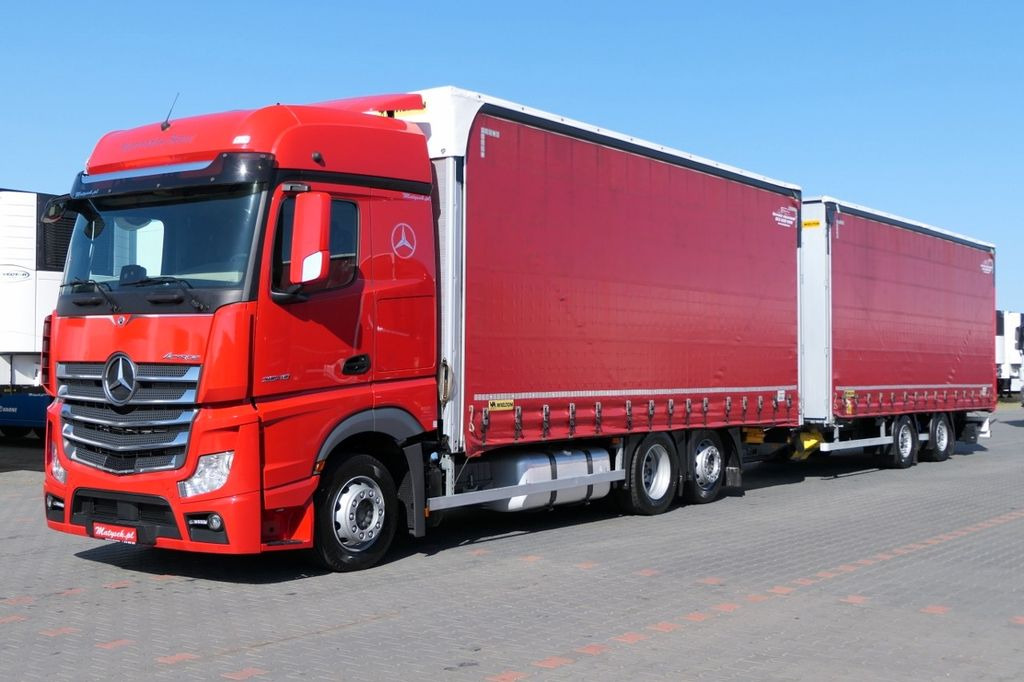 Mercedes-Benz ACTROS 2548/JUMBO TRUCK 120 M3/VEHICULAR/I-COOL - Camion à rideaux coulissants: photos 3 Mercedes-Benz ACTROS 2548/JUMBO TRUCK 120 M3/VEHICULAR/I-COOL - Camion à rideaux coulissants: photos 3