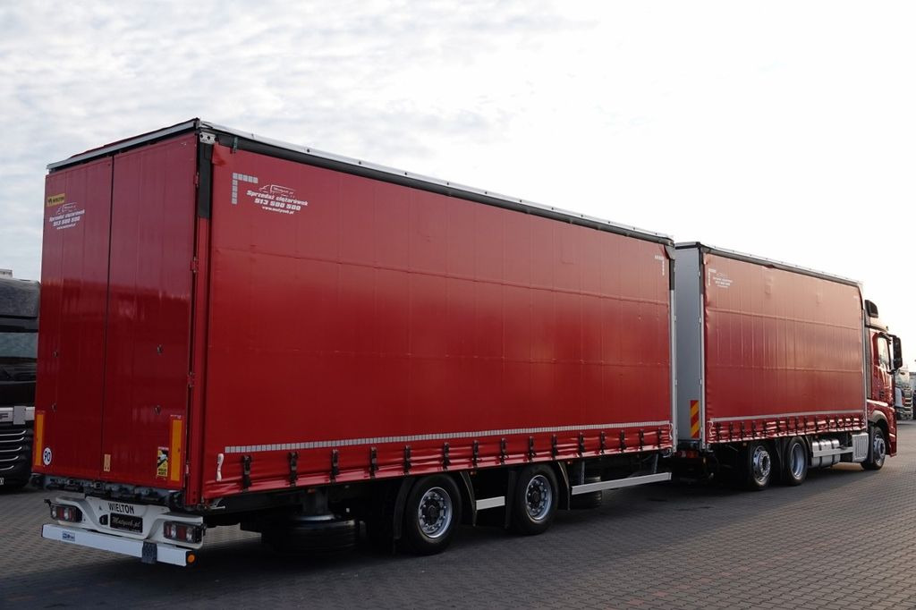Mercedes-Benz ACTROS 2548 / ZESTAW TANDEM 120 M3 / PRZEJAZDOWY - Camion à rideaux coulissants: photos 3 Mercedes-Benz ACTROS 2548 / ZESTAW TANDEM 120 M3 / PRZEJAZDOWY - Camion à rideaux coulissants: photos 3