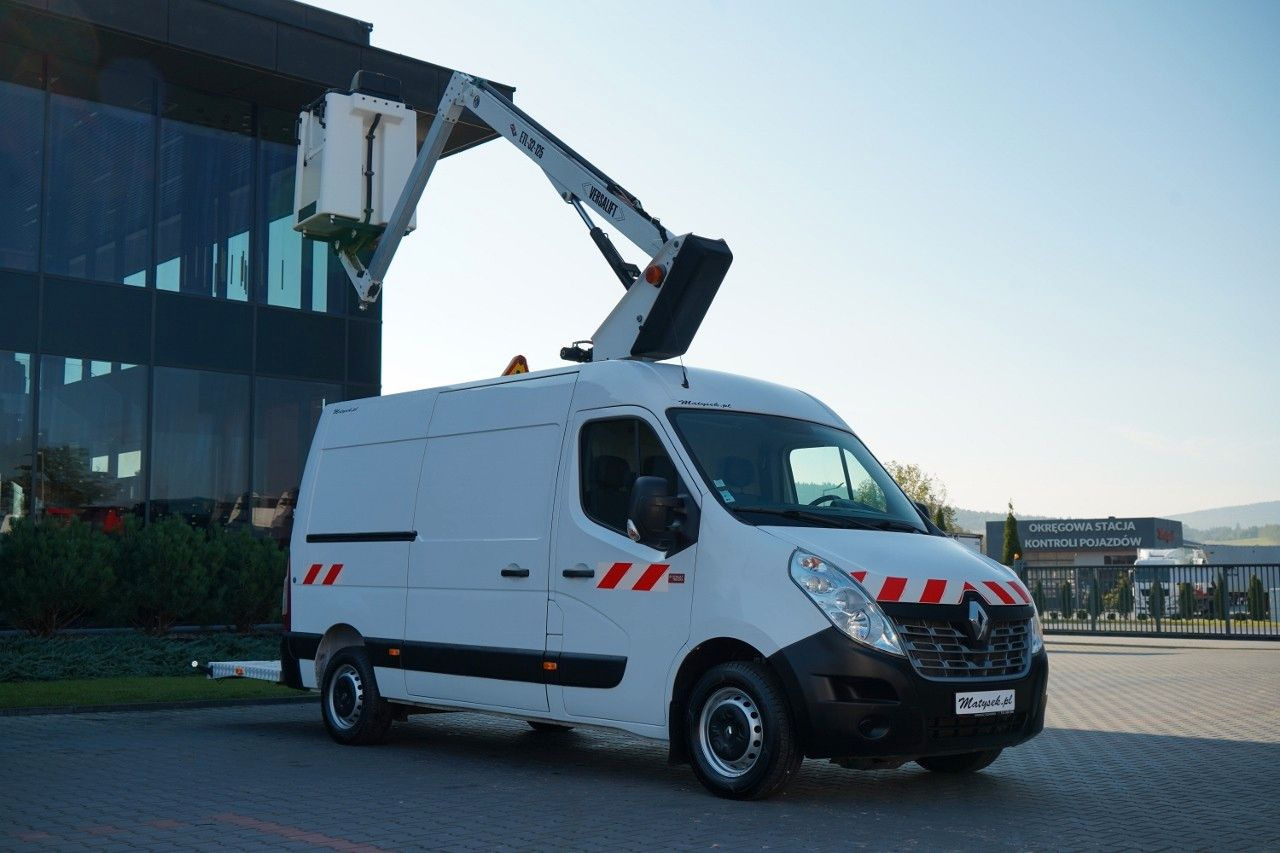 Renault MASTER / PODNOŚNIK KOSZOWY - 10.5 m / BLASZAK + - Camion avec nacelle: photos 2 Renault MASTER / PODNOŚNIK KOSZOWY - 10.5 m / BLASZAK + - Camion avec nacelle: photos 2