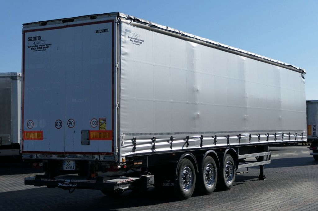 Samro CURTAINSIDER / STANDARD / LIFTED AXLE / LIFT DHO - Semi-remorque rideaux coulissants: photos 5 Samro CURTAINSIDER / STANDARD / LIFTED AXLE / LIFT DHO - Semi-remorque rideaux coulissants: photos 5