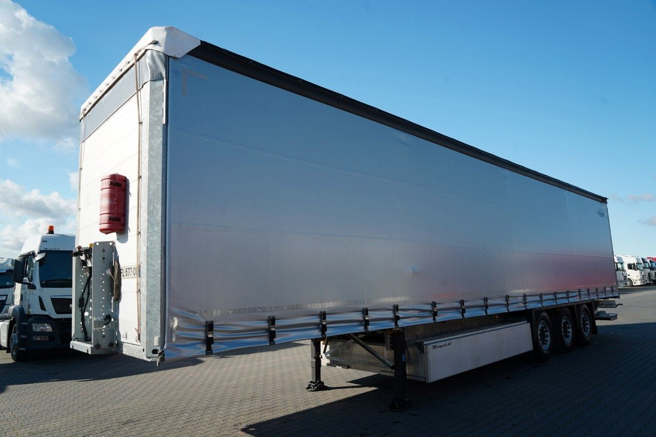 Schmitz Cargobull FIRANKA / WINDA ZAŁADOWCZA / 2x OŚ PODNOSZONA / - Semi-remorque rideaux coulissants: photos 4 Schmitz Cargobull FIRANKA / WINDA ZAŁADOWCZA / 2x OŚ PODNOSZONA / - Semi-remorque rideaux coulissants: photos 4