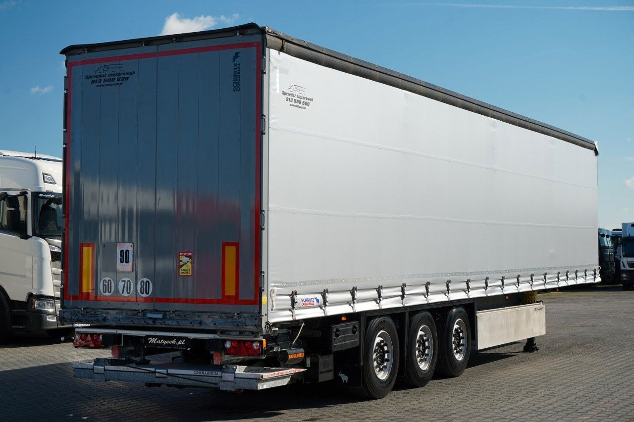 Schmitz Cargobull FIRANKA / WINDA ZAŁADOWCZA / 2x OŚ PODNOSZONA / - Semi-remorque rideaux coulissants: photos 1 Schmitz Cargobull FIRANKA / WINDA ZAŁADOWCZA / 2x OŚ PODNOSZONA / - Semi-remorque rideaux coulissants: photos 1