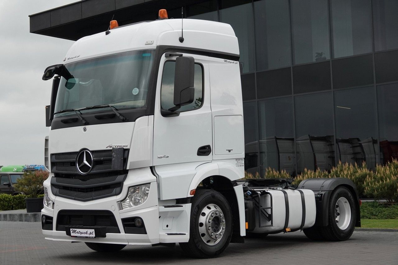 Mercedes-Benz ACTROS 1843 / RETARDER / ALUFELGI / EURO 6 / SPR - Tracteur routier: photos 1 Mercedes-Benz ACTROS 1843 / RETARDER / ALUFELGI / EURO 6 / SPR - Tracteur routier: photos 1