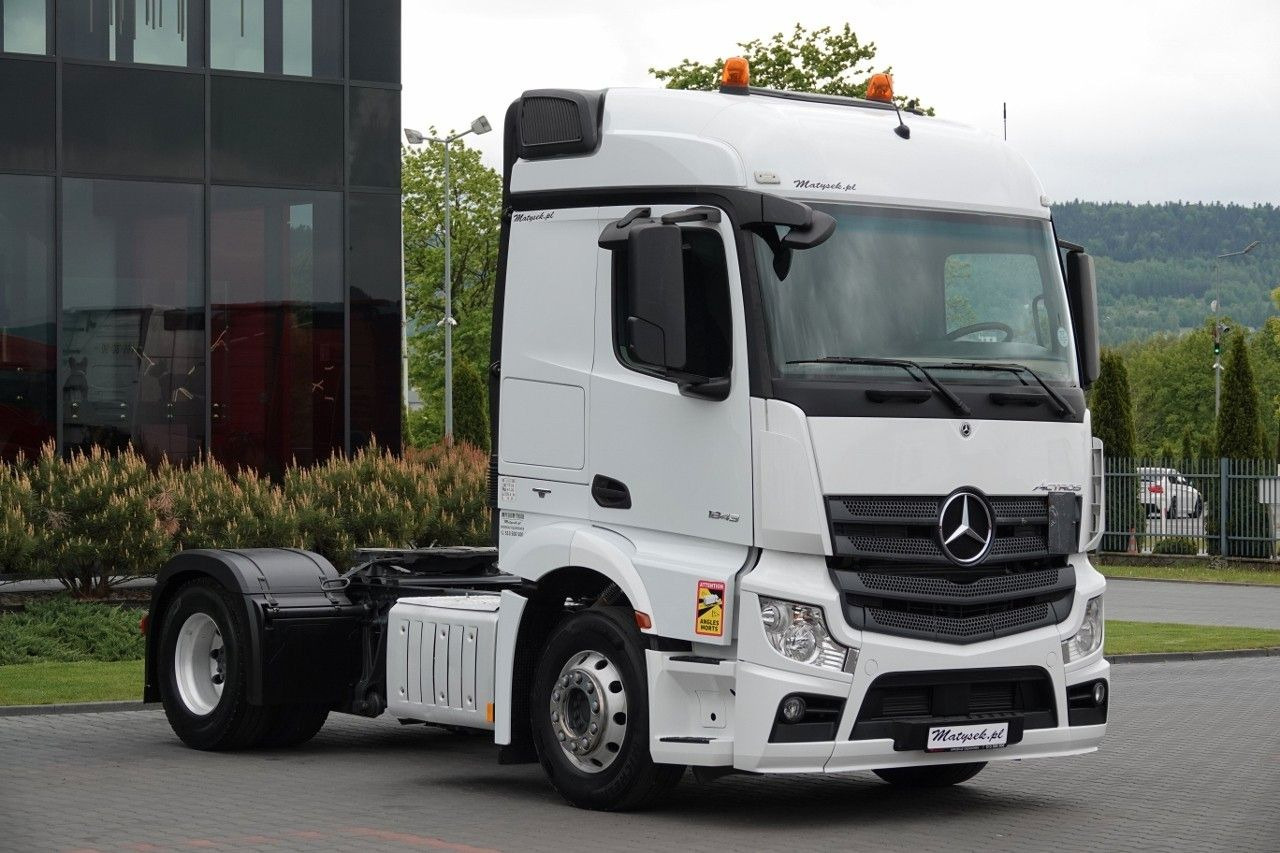 Mercedes-Benz ACTROS 1843 / RETARDER / ALUFELGI / EURO 6 / SPR - Tracteur routier: photos 2 Mercedes-Benz ACTROS 1843 / RETARDER / ALUFELGI / EURO 6 / SPR - Tracteur routier: photos 2