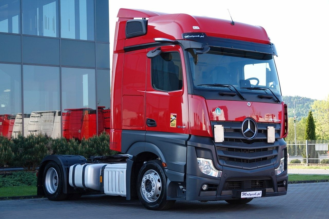 Mercedes-Benz ACTROS 1845 / LOW DECK / MEGA / BIG SPACE / PO K - Tracteur routier: photos 1 Mercedes-Benz ACTROS 1845 / LOW DECK / MEGA / BIG SPACE / PO K - Tracteur routier: photos 1