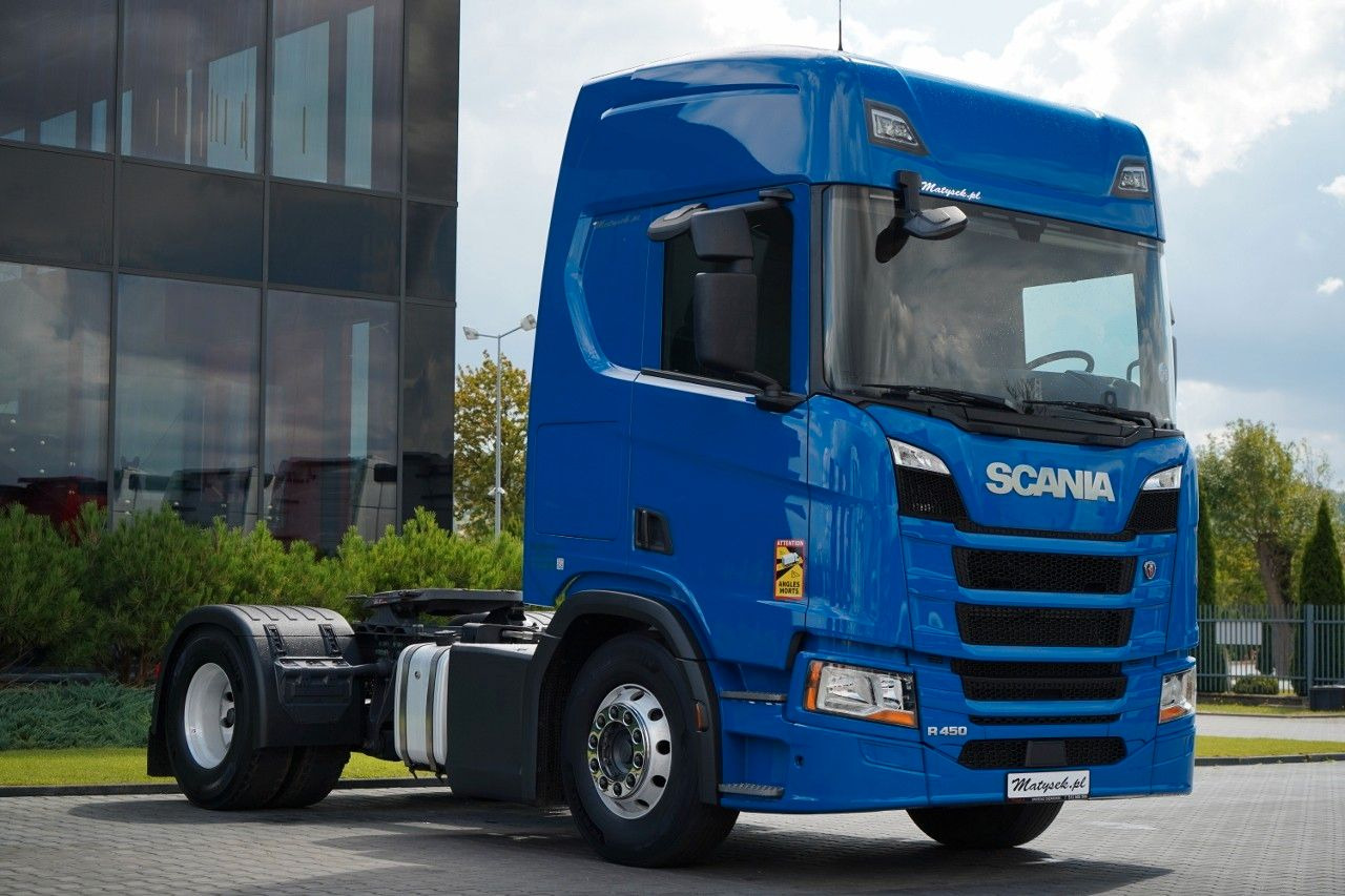 Scania R 450 / HYDRAULIKA / RETARDER / I-PARK COOL / AL - Tracteur routier: photos 1 Scania R 450 / HYDRAULIKA / RETARDER / I-PARK COOL / AL - Tracteur routier: photos 1