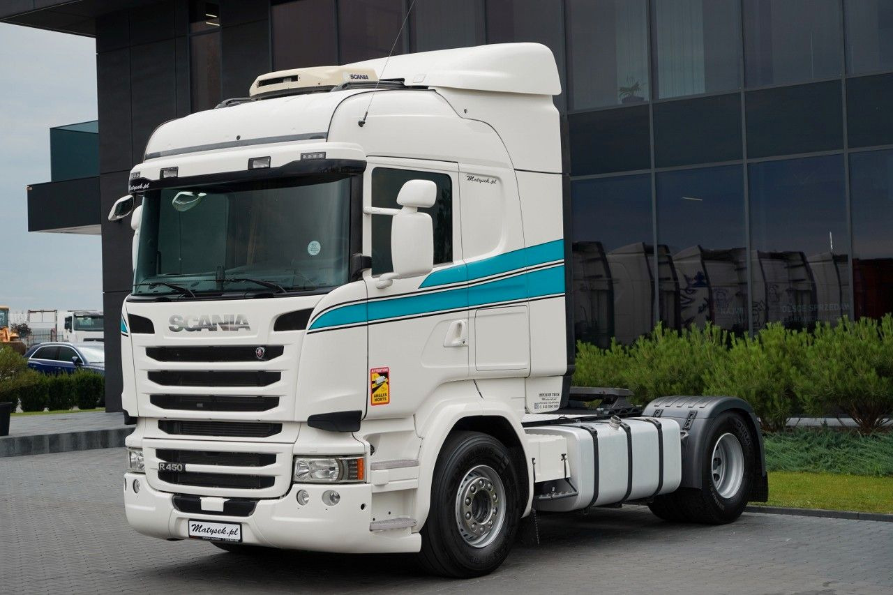 Scania R 450 / RETARDER / ADR AT / I-PARK COOL / PO KO - Tracteur routier: photos 1 Scania R 450 / RETARDER / ADR AT / I-PARK COOL / PO KO - Tracteur routier: photos 1