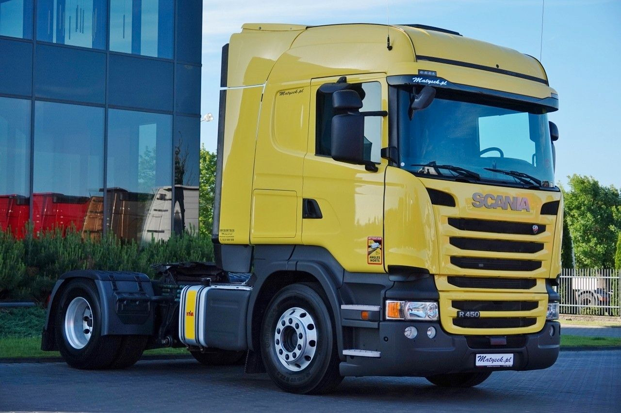 Scania R 450 / RETARDER / HYDRAULIKA / I-PARK COOL / F - Tracteur routier: photos 1 Scania R 450 / RETARDER / HYDRAULIKA / I-PARK COOL / F - Tracteur routier: photos 1