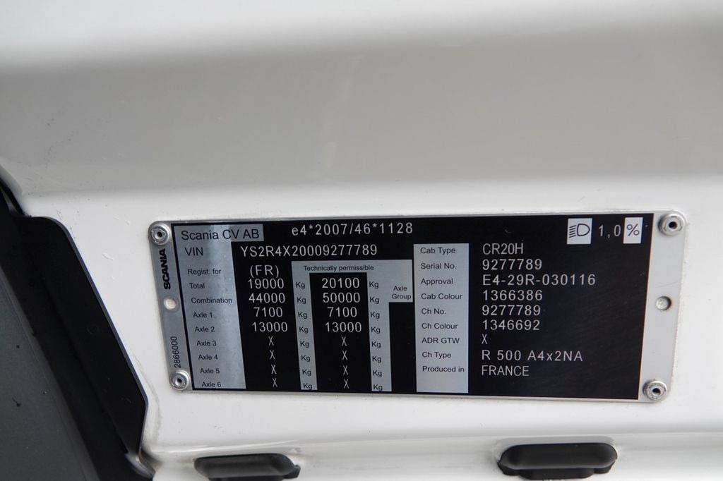 Tracteur routier Scania R 500 / RETARDER / I-PARK COOL / NOWE OPONY /: photos 18